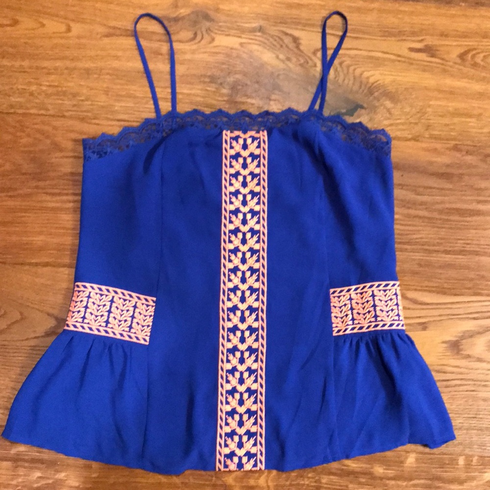 Spaghetti strap tank